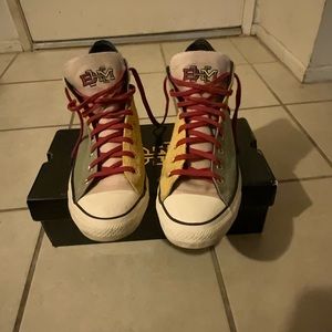 Multi-colored converse